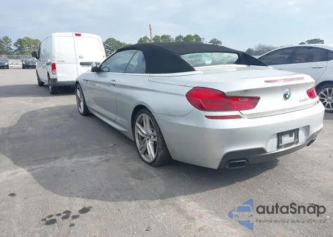 2012 BMW 650I z USA, uszkodzony, nr VIN WBALZ3C56CDL73159